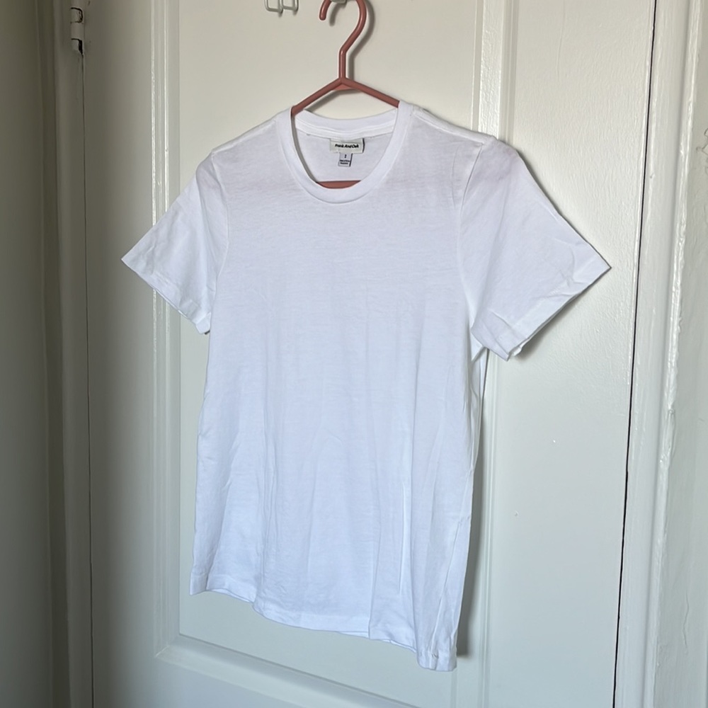 Frank and Oak - White T-shirt - S - Organic cotton